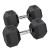 Power Systems Rubber Hex Dumbbell, 40 lb., Pair