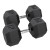 Power Systems Rubber Hex Dumbbell, 75 lb., Pair