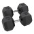 Power Systems Rubber Hex Dumbbell, 85 lb., Pair