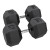 Power Systems Rubber Hex Dumbbell, 100 lb., Pair