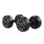 Power Systems Urethane Cardio Dumbbell, Gray, 15 lb., Pair