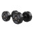 Power Systems Urethane Cardio Dumbbell, Gray, 20 lb., Pair