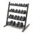 Power Systems Neoprene Vinyl Horizontal DB Rack w/Neoprene DB (Set 1-15 lb.) Prime