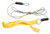 CanDo CanDo exercise bungee cord with attachments, 7', Yellow - x-light