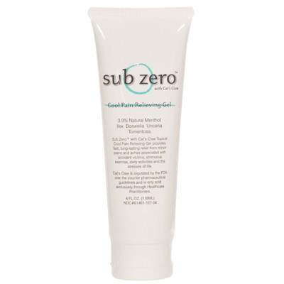 Sub Zero Cat's Claw Sub Zero Gel - 4 oz tube