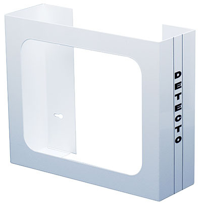 Detecto Detecto, Glove Box Holder, Wall Mount, 2 Boxes, White