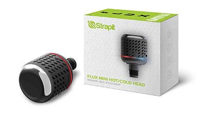 Strapit Strapit FLUX Mini Accessory, Hot/Cold Massage Head Attachment