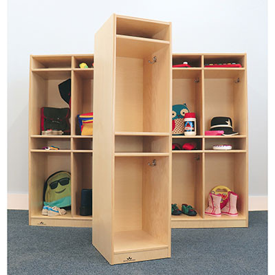 Whitney Brothers Single Section Coat Locker