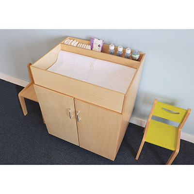 Whitney Brothers Ez Access Mobile Changing Cabinet