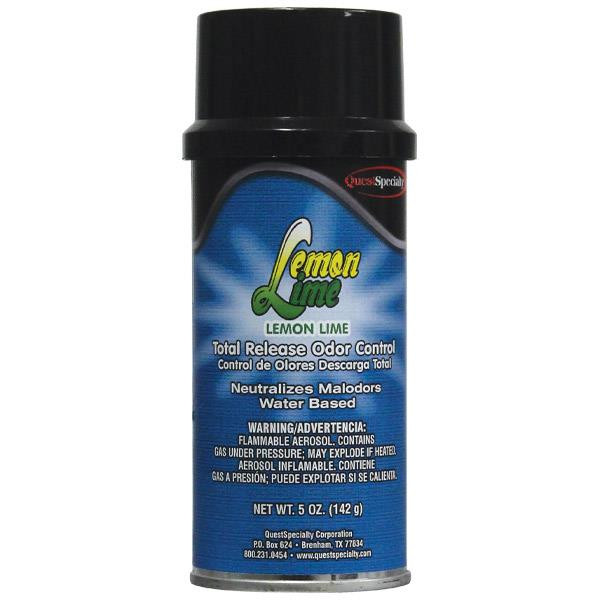 QuestSpecialty Water-Based Total Release Odor Eliminators Lemon Lime