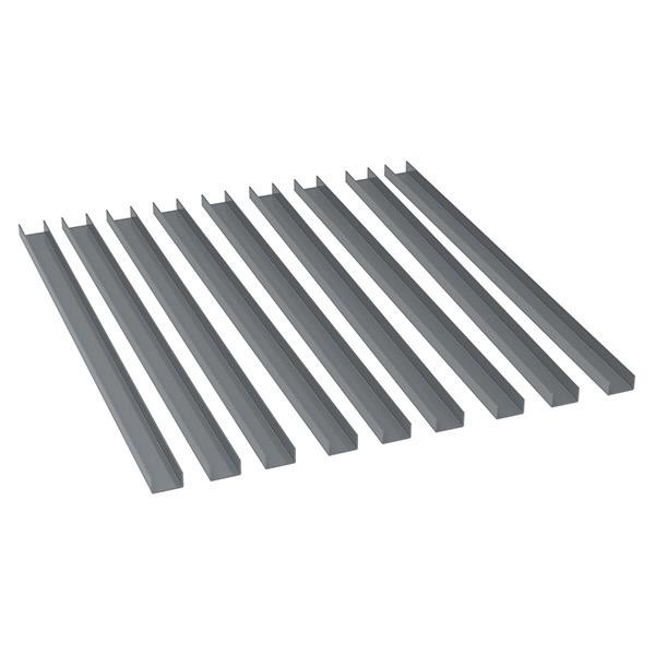 Akro-Mils 9-Rail System (For Small ProCart) Gray