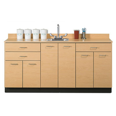 Clinton Clinton, Base Cabinet, 6 Doors, 3 Drawers, 72"L