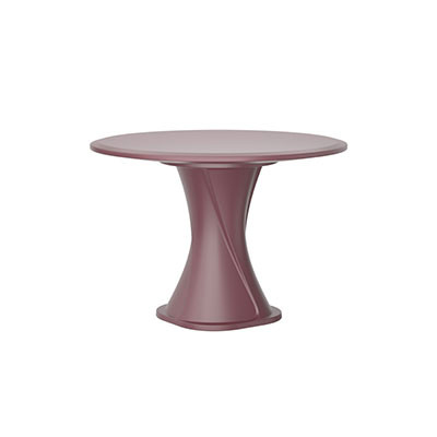 Cortech USA Endurance 42" Cascade All Plastic Table - Burgundy