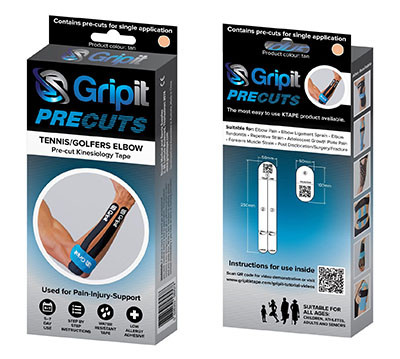 Strapit Strapit Precut, Golfers/ Tennis Elbow, Tan