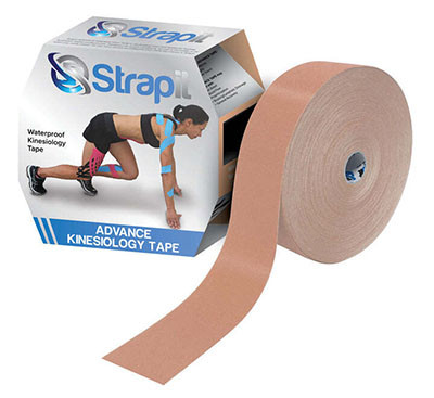 Strapit Strapit Advance Kinesiology Tape, 2 in x 34 yds, Tan