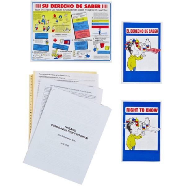 Brady Bilingual Binder Insert Package