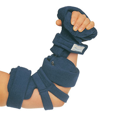 Comfy Splints Comfy Splints, Combination Elbow-Hand Orthosis Goniometer with Full Hand