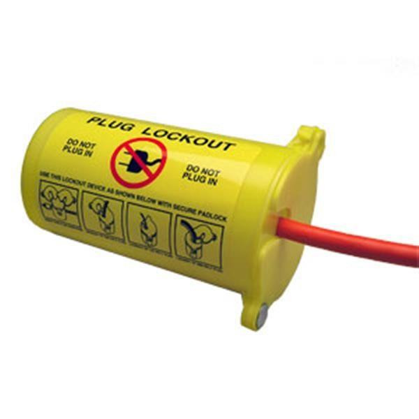 Brady 3-In-1 Plug Lockout - Yellow