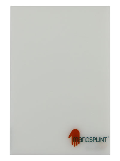 Manosplint Manosplint Wisconsin Solid 1/8" x 12" x 18" Solid White, case of 8