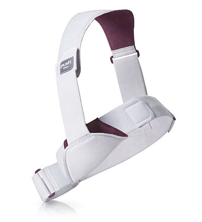 Brace Lab Push Med Shoulder Brace Plus, Right, Size 3