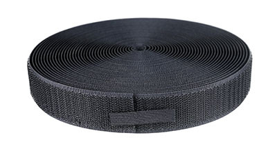 FabLife 1" hook material, 10 yard, black