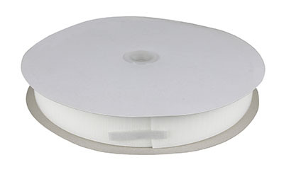 FabLife 1-1/2" hook material, 25 yard dispenser box, white