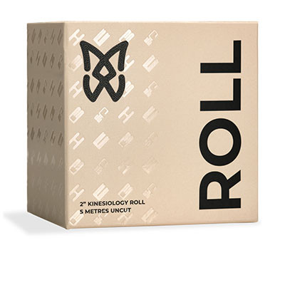 SpiderTech SpiderTech Kinesiology Tape, Standard Size Roll, 2" x 16.4', Gentle, Each
