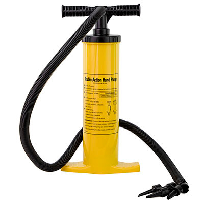 CanDo Inflatable Exercise Ball Accessory, Double Piston Foot Pump