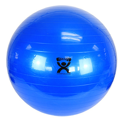 CanDo CanDo Inflatable Exercise Ball - Blue - 34" (85 cm)