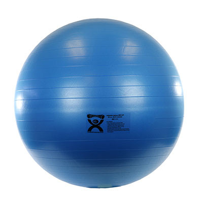 CanDo CanDo Inflatable Exercise Ball - ABS Extra Thick - Blue - 34" (85 cm)