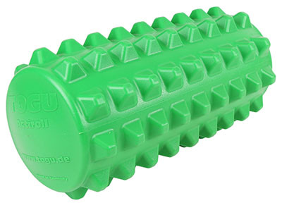 Togu Actiroll Spiked Massage Roller, Short - 12" x 5" - Green