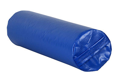 CanDo Roll (Foam with Vinyl Cover) 24"L x 6" diameter, Soft, Maroon