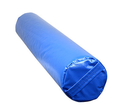 CanDo Roll (Foam with Vinyl Cover) 36"L x 6" diameter, Medium, Black