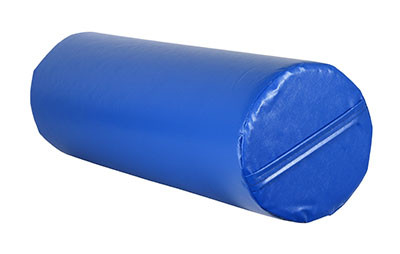 CanDo Roll (Foam with Vinyl Cover) 36"L x 12" diameter, Medium, Black