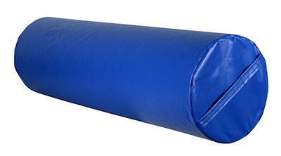 CanDo Roll (Foam with Vinyl Cover) 48"L X 14"diameter, Medium, Blue