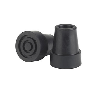 Drive Drive, Replacement Cane Tip, 3/4" Diameter, Black, Pair