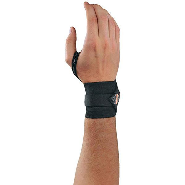 Ergodyne ProFlex 420 Wrist Wrap w Thumb Loop - Black