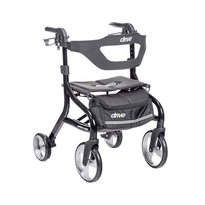 Drive Nitro Sprint Rollator, Black