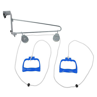 CanDo CanDo Overdoor Shoulder Pulley - Double Pulley with Door Bracket, 25-pack