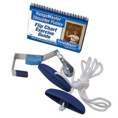 RangeMaster Rangemaster Molded Rubber Handle Shoulder Pulley (metal bracket)