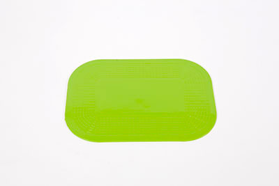 Dycem Dycem non-slip rectangular pad, 7-1/4"x10", lime