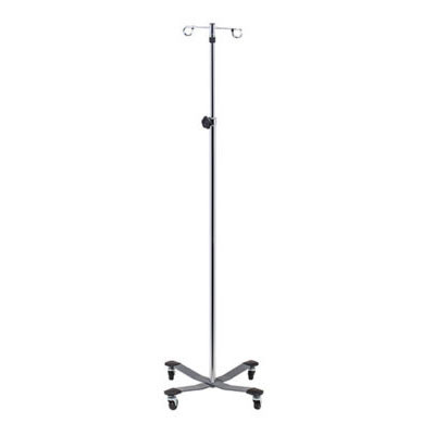 Clinton Clinton, 2-Hook IV Pole, Heavy Base