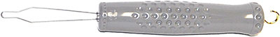 Kinsman Button/Zipper Aid, Gray Vinyl Handle