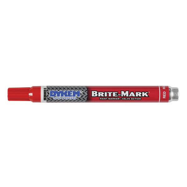 ITW ProBrands Brite-Mark Permanent Paint Markers Medium Tip Red