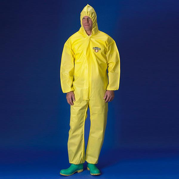 Lakeland ChemMax 1 Coveralls with Hood, Elastic Wrists and Ankles