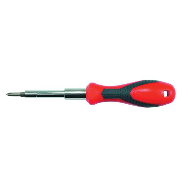 Crescent 7-in-1 Interchangeable Bit Dual Material Screwdriver
