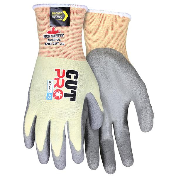 MCR Safety CutPro Kevlar PU Coated Gloves