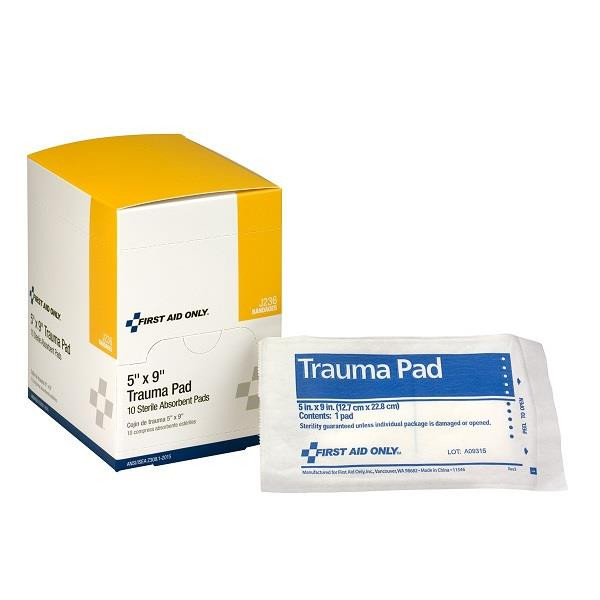Trauma Pads (Unitized Refill) 5" x 9" First Aid Supplies