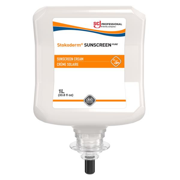 SC Johnson Professional Stokoderm Sunscreen PURE, 1 L Refill, 6/Case