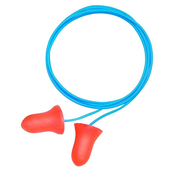 Honeywell Howard Leight Maximum Single-Use Earplugs, Corded, 100/Box
